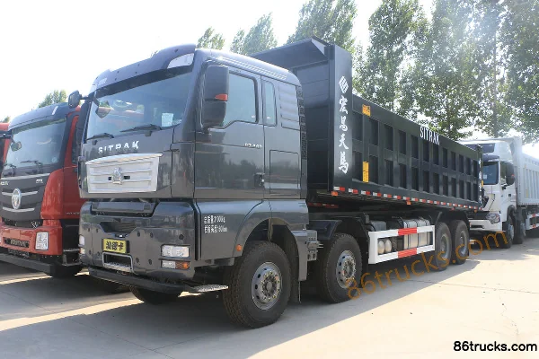Sinotruk Sitrak G7H Heavy Truck 440 hp 8X4(12 wheels) 8m Dump Truck Exterior (2) | 86Trucks
