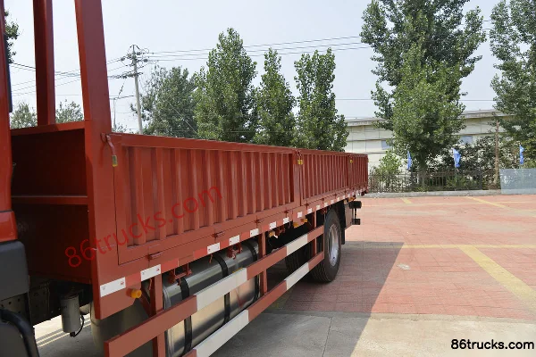 Foton Auman R-Series 210hp 4X2(6 wheels) 6.8m flatbed cargo truck (rear axle 8T) Body (1) | 86Trucks