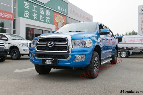 Zhongxing Lingzhu 2020 Commercial Standard 2.4T Gasoline 218hp Manual 4WD Double Row Pickup Cab (3) | 86Trucks