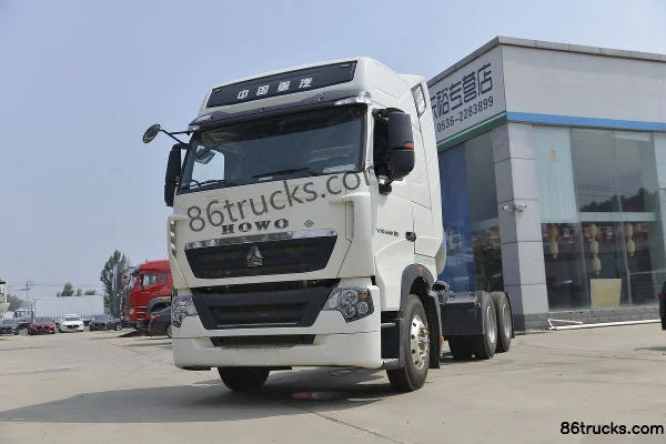 Sinotruk HOWO T7H 440 hp 6X4(10 wheels) LNG tractor truck (12T rear axle, China VI) Exterior (3) | 86Trucks