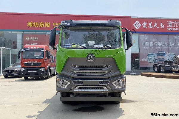 Sinotruk Hohan N5G Standard Transport Edition 340 hp 8X4(12 wheels) 5.6m Dump Truck Exterior (2) | 86Trucks
