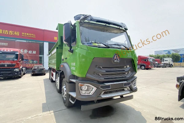 Sinotruk HOWO NX heavy truck 350 hp 8X4(12 wheels) 6m dump truck Exterior