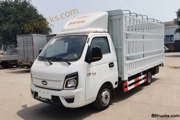 Tangjun Ouling V5 Series 129hp 4X2(6 wheels) 3.95m Single Row Cage Light Truck (China VI) Exterior (3) | 86Trucks