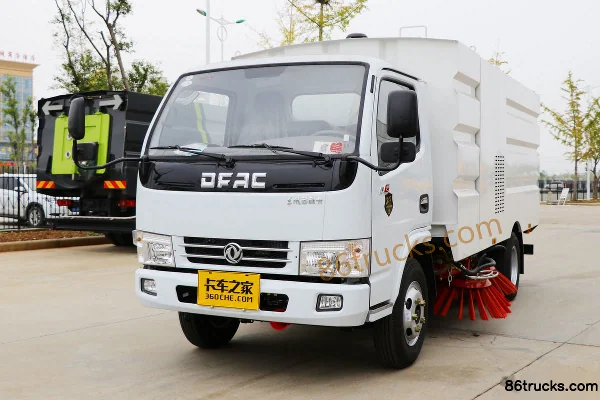 Jiangte Jiangte Dongfeng chassis sweeper truck