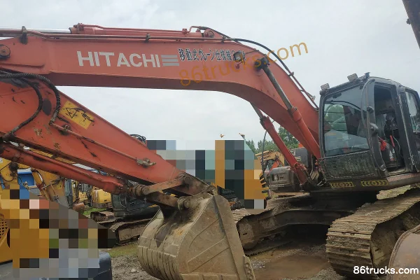Hitachi ZX240-3 Medium Excavator Exterior (2) | 86Trucks
