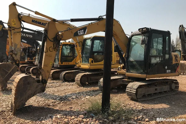 Caterpillar 307D mini excavatrice hydraulique sur chenilles Extérieur (3) | 86Trucks