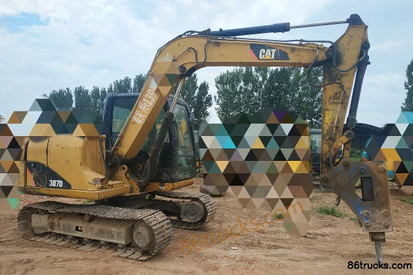 Caterpillar 307D mini excavatrice hydraulique sur chenilles Extérieur (2) | 86Trucks