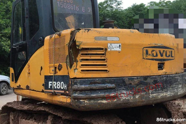Lovol FR80D crawler excavator Exterior (3) | 86Trucks