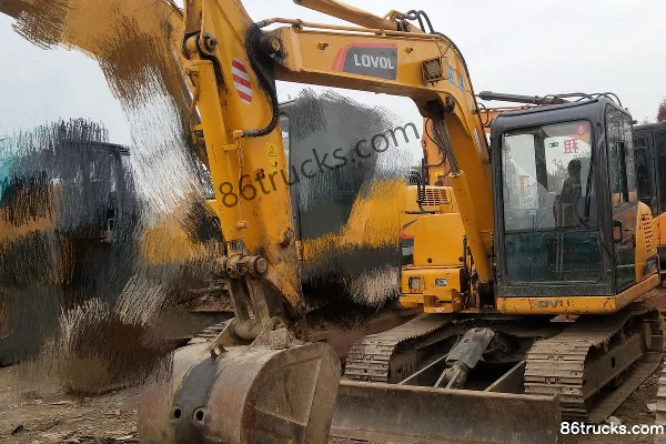 Lovol FR80D crawler excavator Exterior (2) | 86Trucks