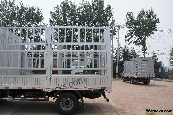 Foton Aumark S3 série 156 ch 4X2(6 roues) 4,17 m camion léger à ridelles cabine simple (China VI) Carrosserie (2) | 86Trucks