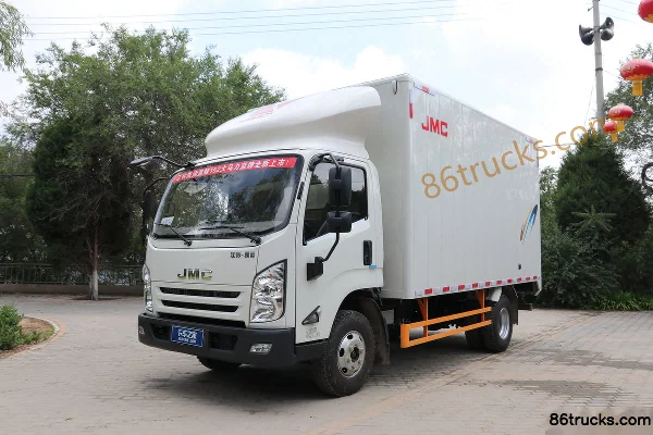 JMC Kaiyun Blue Whale Standard Edition 152hp 4X2(6 wheels) 4.08m single-row van light truck (China VI) Exterior (3) | 86Trucks