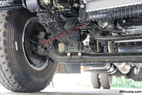 JMC Kaiyun Blue Whale Standard Edition 152hp 4X2(6 wheels) 4.08m single-row van light truck (China VI) Chassis (2) | 86Trucks