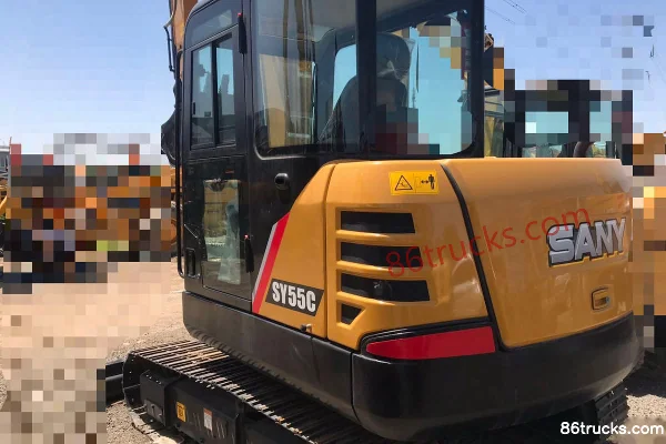 SANY SY55C Crawler Excavator Exterior (3) | 86Trucks