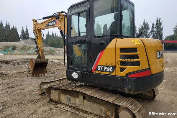 SANY SY60C Crawler Excavator Exterior (2) | 86Trucks