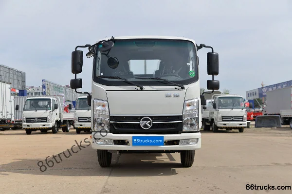 Kama Kaijie M1 110 hp 4X2(6 wheels) 4.16m Single Row Flatbed Light Truck Exterior (2) | 86Trucks