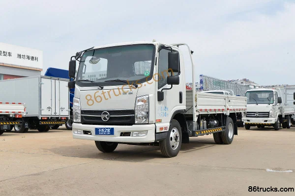 Kama Kaijie M3 high-end version 110 hp 4X2(6 wheels) 4.16m single-row stake light truck Exterior (3) | 86Trucks