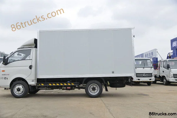 Kama Ruihang X3 110 hp 4X2(6 wheels) 3.18m single-row van micro truck Body (2) | 86Trucks