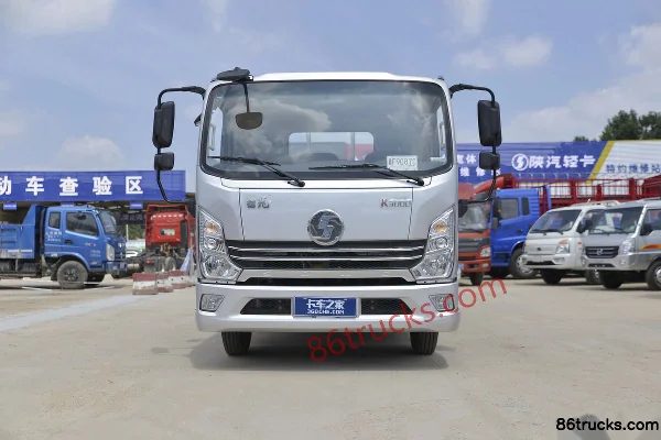 SHACMAN Light Truck Delong K3000 Standard 150hp 4X2(6 wheels) 3.85m semi-row flatbed light truck Exterior (2) | 86Trucks