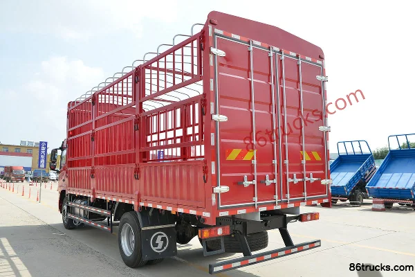 SHACMAN Delong N3000 Composite 220hp 4X2(6 wheels) 6.75m High Roof Stake Truck Body (3) | 86Trucks
