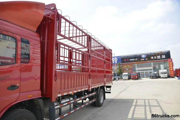 SHACMAN Delong N3000 Composite 220hp 4X2(6 wheels) 6.75m High Roof Stake Truck Body (1) | 86Trucks