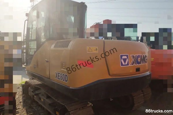 XCMG XE80D Crawler Excavator Exterior (2) | 86Trucks
