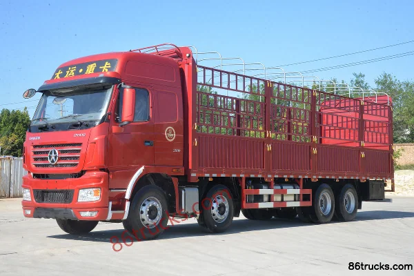 Dayun N9H heavy truck 350 hp 8X4(12 wheels) 9.4m flatbed cargo truck Exterior (3) | 86Trucks