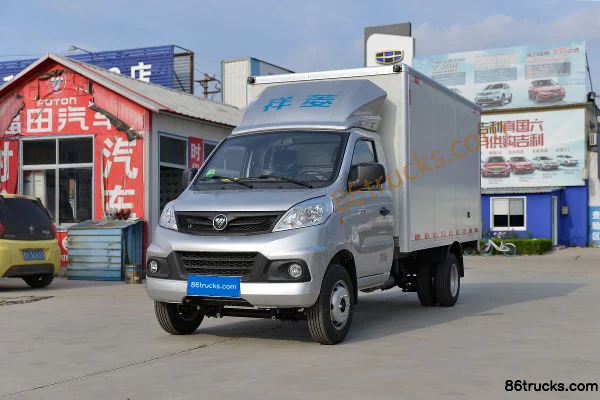 Foton Xiangling V2 1.6L 122 hp 4X2(6 roues) Gasoline 2.53m double-row van mini truck Extérieur (3) | 86Trucks