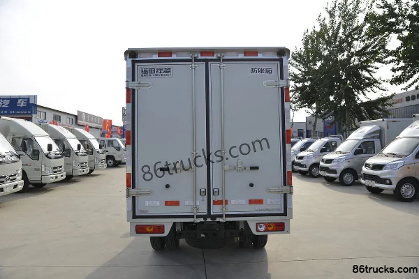 Foton Xiangling V2 1.6L 122 hp 4X2(6 roues) Gasoline 2.53m double-row van mini truck Carrosserie (3) | 86Trucks