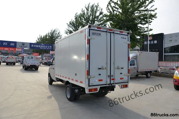 Foton Xiangling V2 1.6L 122 hp 4X2(6 roues) Gasoline 2.53m double-row van mini truck Carrosserie (2) | 86Trucks