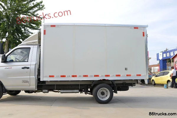 Foton Xiangling V2 1.6L 122 hp 4X2(6 roues) Gasoline 2.53m double-row van mini truck Carrosserie (1) | 86Trucks