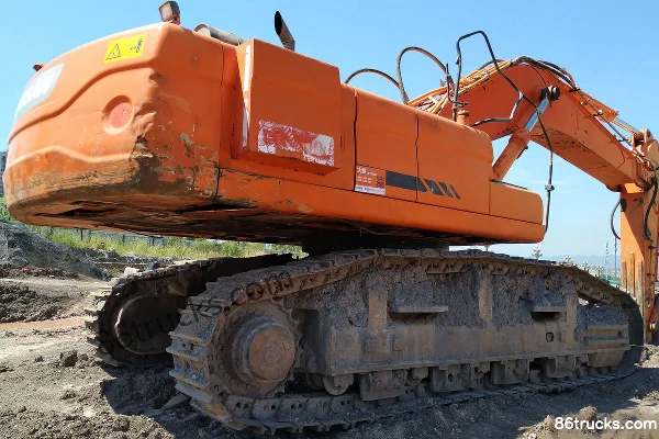 Doosan DX500LC crawler excavator Exterior (3) | 86Trucks