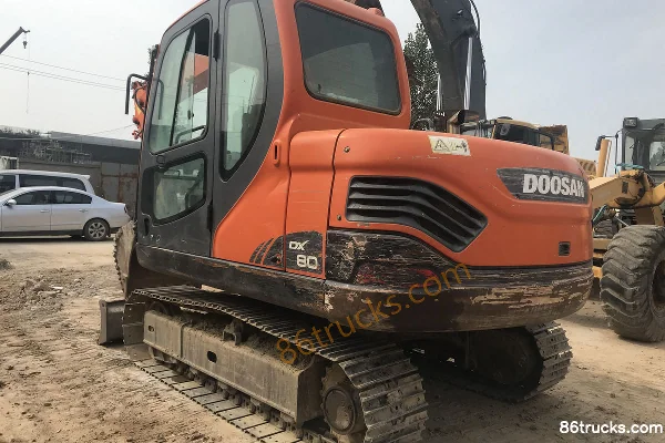 Doosan DX80 Crawler Excavator Exterior (3) | 86Trucks