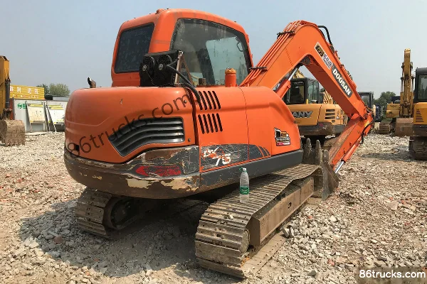 Doosan DX75 excavatrice sur chenilles Extérieur (3) | 86Trucks