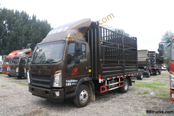 Sinotruk HOWO Tongshuai 190 ch 4X2(6 roues) camion léger à ridelles 4,15 m cabine simple Extérieur (3) | 86Trucks