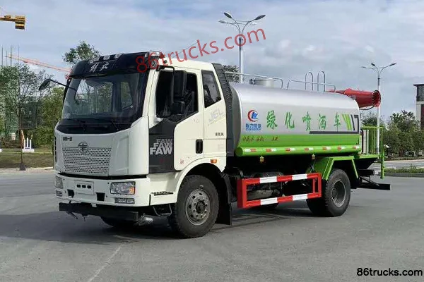 FAW Jiefang J6L 180 ch 4X2(6 roues) Camion citerne d'arrosage (marque Chengliwei) Extérieur (2) | 86Trucks