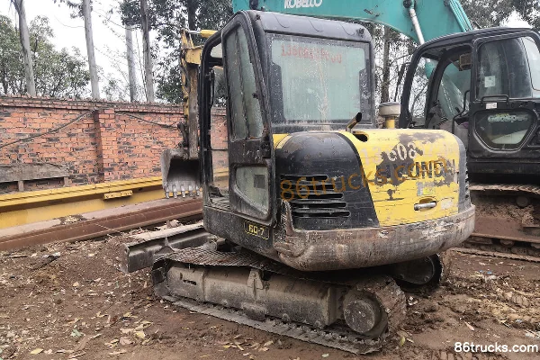 Hyundai Heavy Industries R60W-7 excavatrice sur chenilles Extérieur (2) | 86Trucks