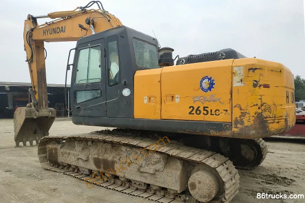 Hyundai Heavy Industries R265LC-7 Crawler Excavator Exterior (2) | 86Trucks