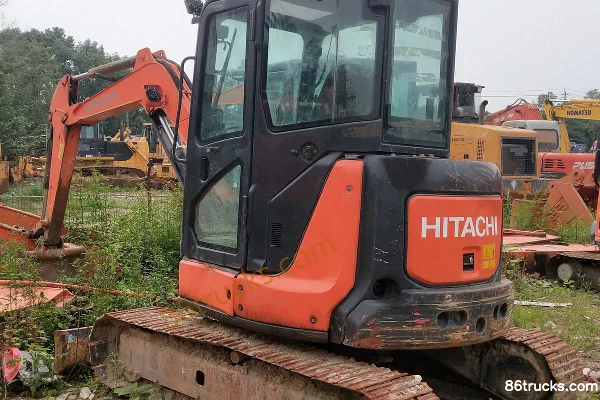 Hitachi ZX55USR-5A Crawler Excavator Exterior (2) | 86Trucks