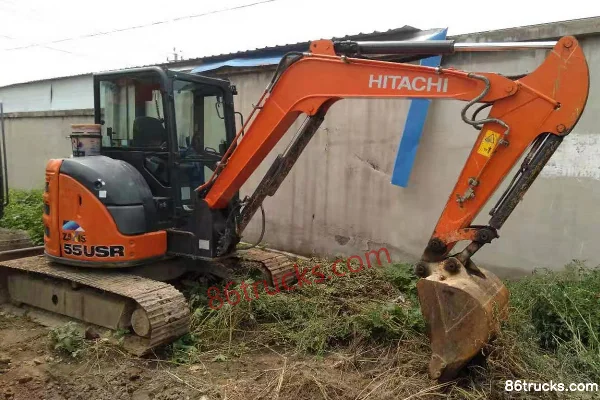 Hitachi ZX55USR-5A Crawler Excavator Exterior
