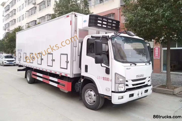 Qingling Isuzu KV100 132hp 4X2(6 wheels) Chick Transport Truck (China VI) (Chengliwei Brand) Exterior