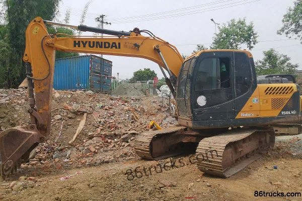 Hyundai Heavy Industries R150LVS Crawler Excavator Exterior (2) | 86Trucks