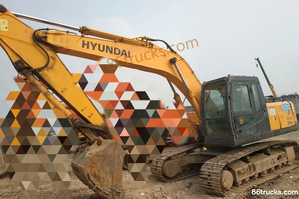 Hyundai Heavy Industries R215-7 Crawler Excavator Exterior (2) | 86Trucks