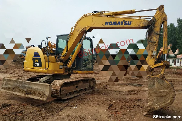 KOMATSU PC60-8 Crawler Excavator Exterior (2) | 86Trucks