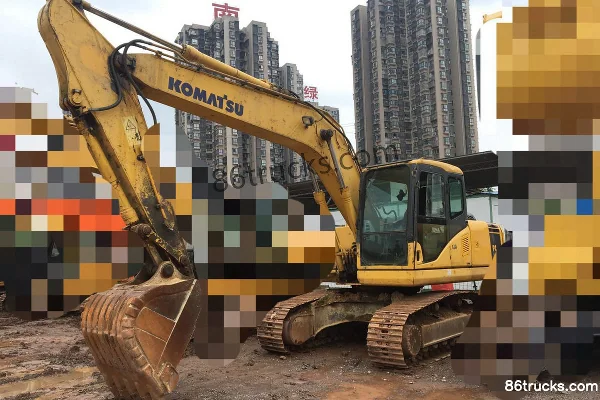 KOMATSU PC160-7 excavatrice sur chenilles Extérieur (3) | 86Trucks