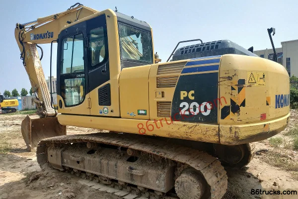 KOMATSU PC200-8N1 Crawler Excavator Exterior (3) | 86Trucks