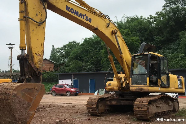 KOMATSU PC300-7 excavatrice sur chenilles Extérieur (3) | 86Trucks