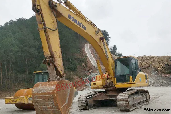 KOMATSU PC300-7 excavatrice sur chenilles Extérieur (2) | 86Trucks