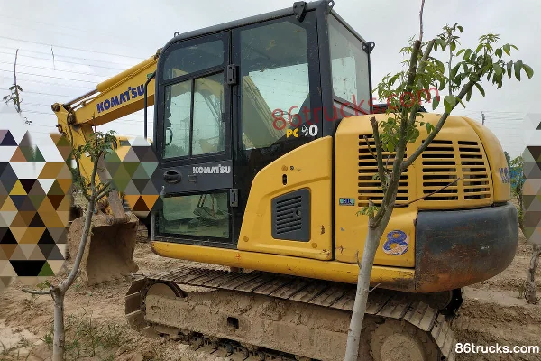KOMATSU PC60-7 Crawler Excavator Exterior (2) | 86Trucks