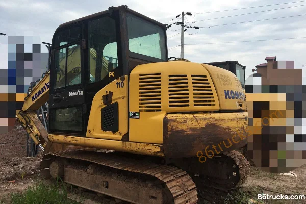 KOMATSU PC70-8 Crawler Excavator Exterior (3) | 86Trucks