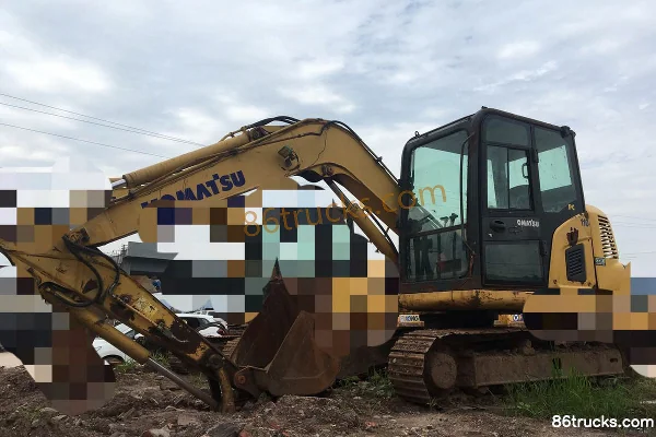 KOMATSU PC70-8 Crawler Excavator Exterior (2) | 86Trucks